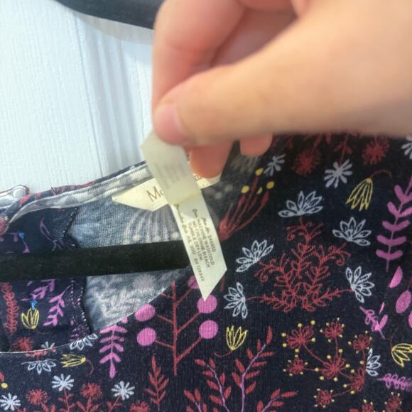 Matilda Jane 'New Resolution' dress soft stretchy long sleeve floral size small - Picture 5 of 7